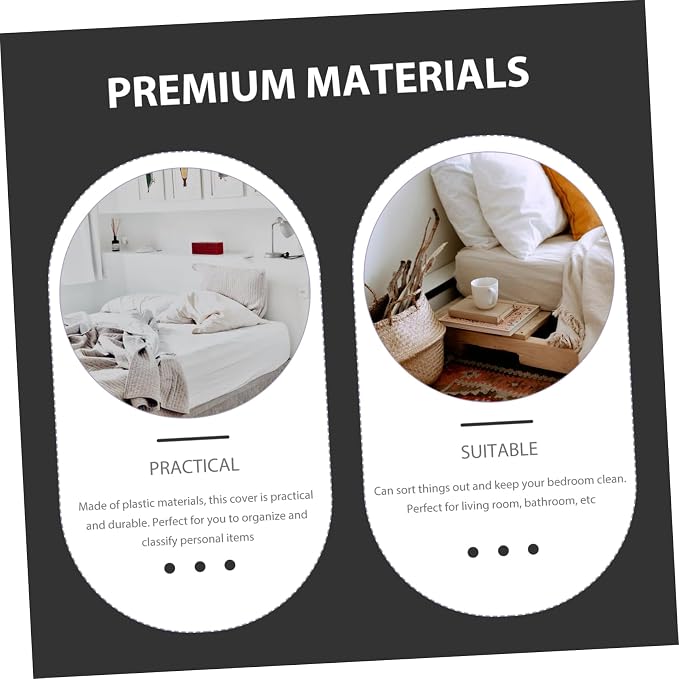 VALICLUD Transparent Zipper Mattress Cover Protector Dustproof Storage Bag for Thick Bed Mattress Easy Installation Suitable for Moving Mothers Pets and Elderly Bedroom Organizer