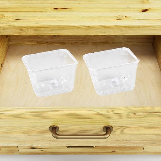 13pcs Plastic Storage Organizer Set for Drawer and Working Desk, Pet Material with Mix and Match Organizational System, Classified Organization, Sturdy and Not Easy to Deform