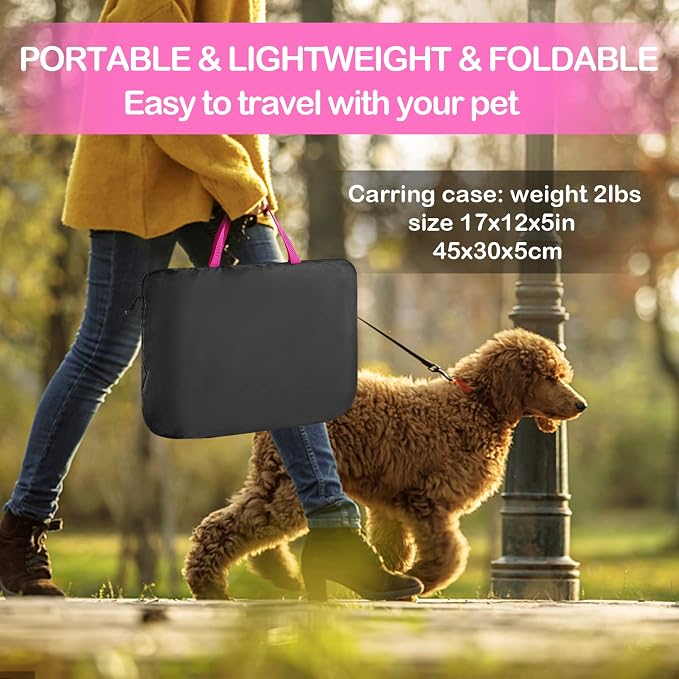 Foldable Pet Playpen, Pop Up Dog Kennel Tent for Indoor and Outdoor Use | Foldable Pet Playpen, Pop Up Dog Kennel Tent for Indoor and Outdoor Use