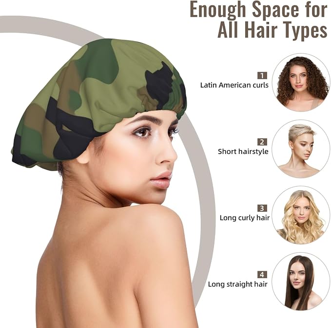 Adjustable Silk Satin Night Cap Women's Men's Sleep Cap