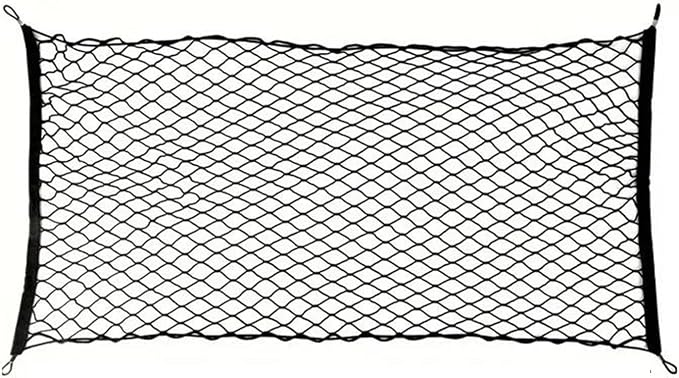 Car Nets For Toyota For 4Runner 1984-2025 Car Trunk Net Single Double Layer Luggage Net Pocket Elastic Fixed Storage Luggage Nylon Storage Cargo Net (Single layer)