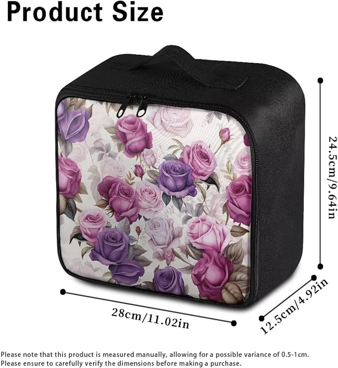 Rnyleeg First Aid Bags Empty Emergency Medical Trauma Bag Car First Aid Kit Compact Lightweight Travel Medicine Pouch Organizer Rose