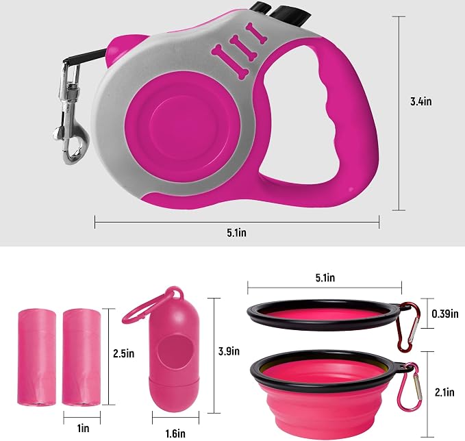 Retractable Dog Leash Automatic Telescopic Tractor Dog Tape