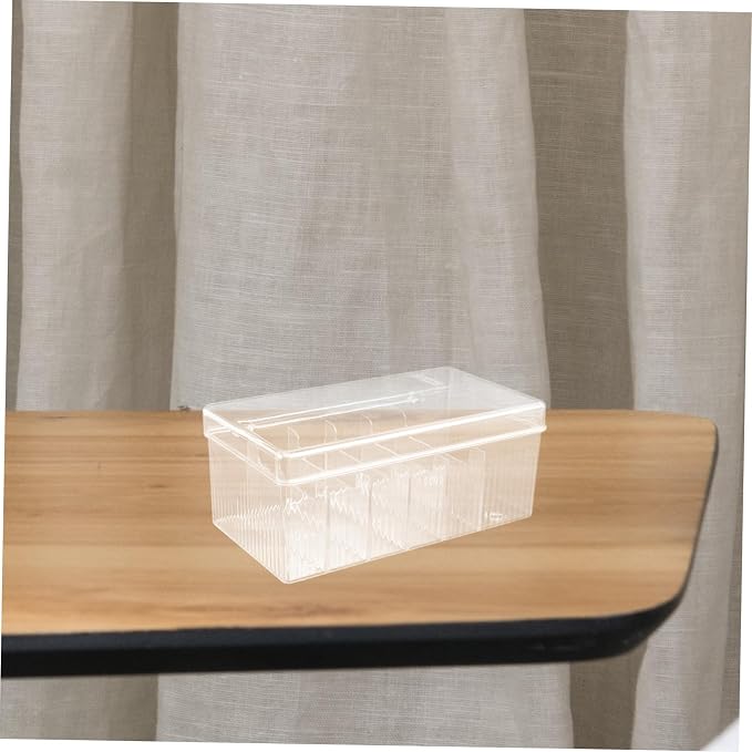 NUOBESTY Multi-compartment Cable Storage Box Cord Organizer for Efficient Pet Material for Chargers and Accessories