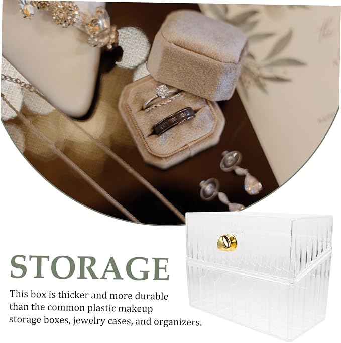 Cosmetics Storage Box Makeup Organizer Lid Lipstick Holder Lip-gloss Organizers Nail Polish Storage