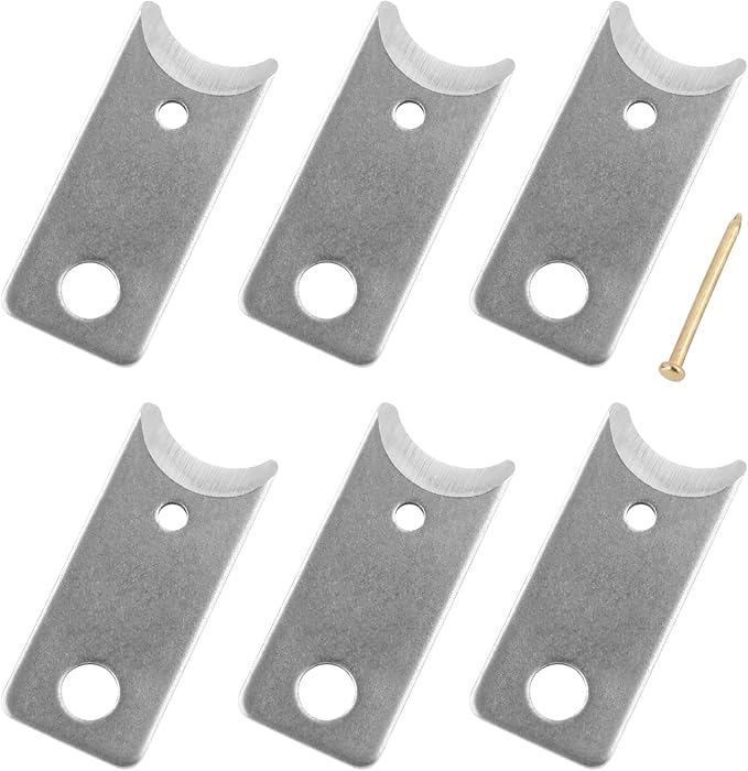 Pet Nail Trimmer Blades for Resco Guillotine Nail Trimmers Dog Nail Clipper Replacement Blades -6 Pack