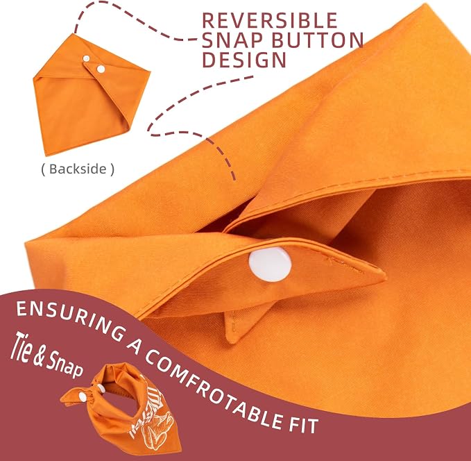 Turkey Tester Dog Bandana Thanksgiving Costume for 7-30lbs Pets