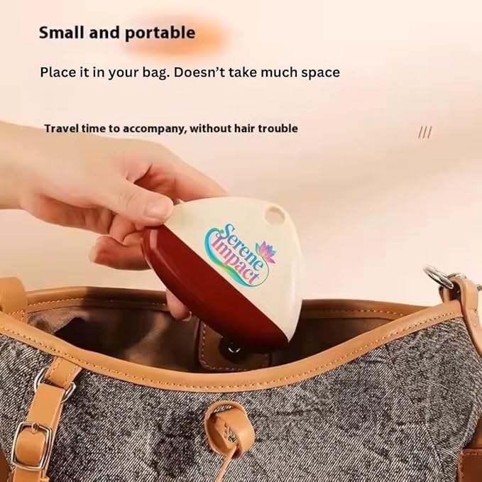 Sticky Lint Roller, Portable Washable Sticky Hair Roller, Reusable Mini Sticky Lint Roller Pet Hair Remover, Triangle Hair Remover, Strong Sticky for Clothes, Furniture, Dog and Cat- Red