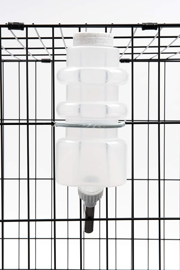 Lixit Top Fill NO-Drip Water Bottles for Dogs. (32 FL Oz (Pack of 1), White)