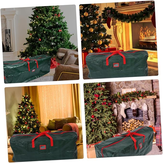 CHILDWEET Large Capacity Christmas Tree Storage Bag Organizer Pouch with Handles for for Storing Artificial Trees and Holiday Decorations