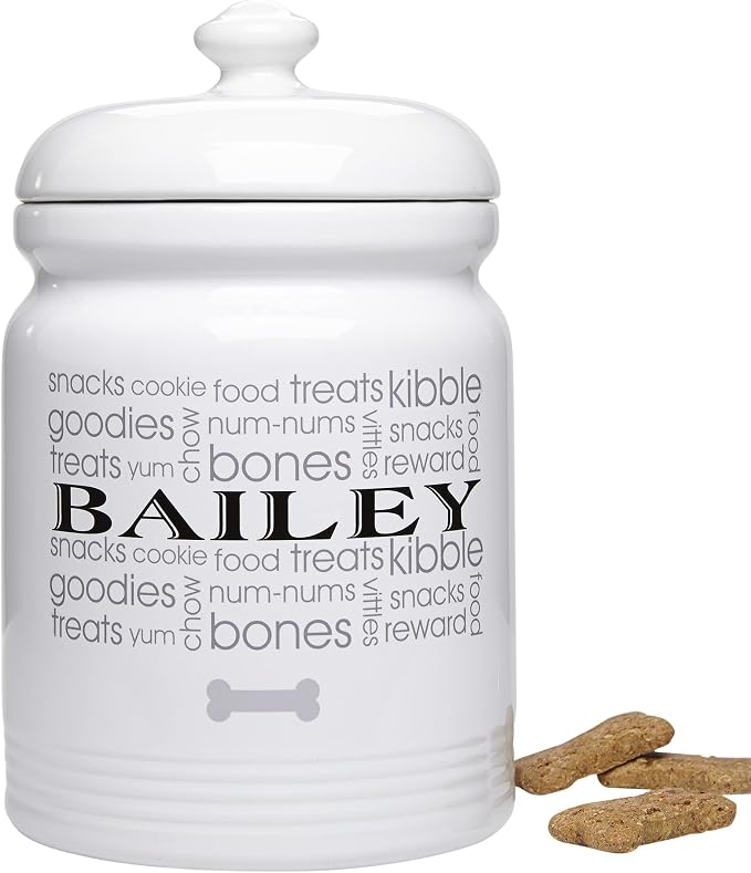 Personalization Universe Doggie Delights Personalized Dog Treat Jar