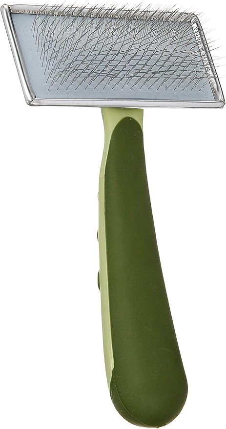 Coastal Pet Safari Dog Soft Slicker Brush - Dog Grooming Brush for Shedding - for Dogs with Short, Medium and Long Hair - Medium - 6.25" x 3.5"