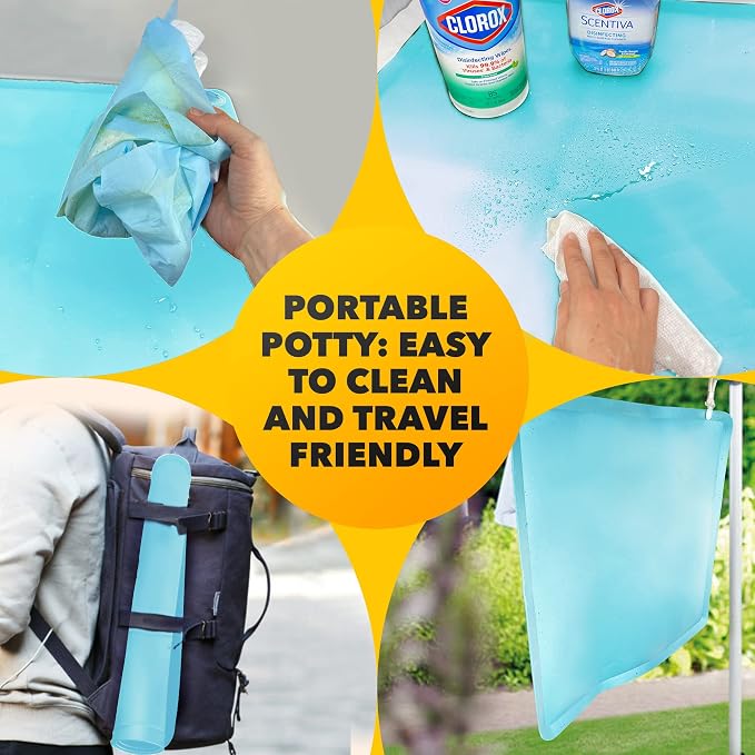 Dog Pee Pad Holder - Fits Up to 24” x 24” Pee Pad - 2 Pack - Sky Blue | Stable Grip, Raised Edges, Quick-Wipe Silicone Surface Dog Potty Tray Holder for Indoor Flooring Protection