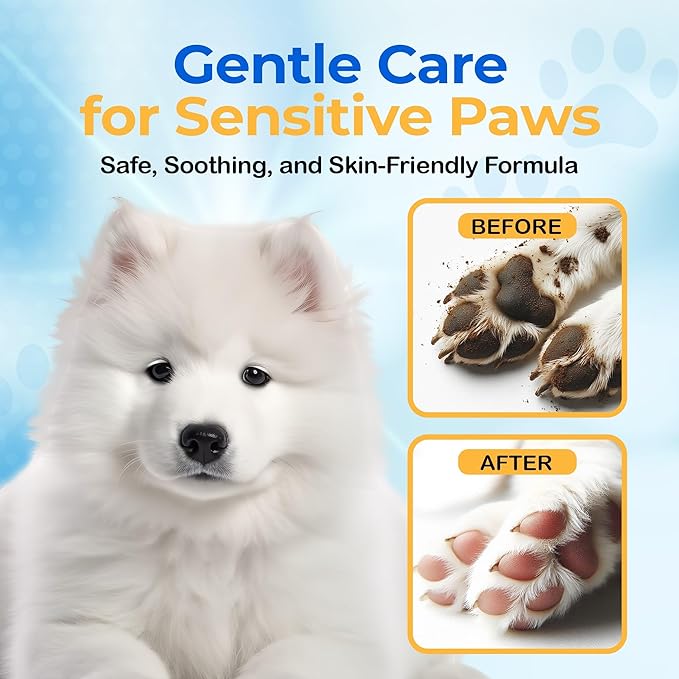 SONO Dog Wipes with Aloe & Chamomilla - Gentle Pet Wipes for Paws, Butt, Face & Body - Cleaning, Deodorizing, Puppy & Cat Friendly - Unscented, 100 Count