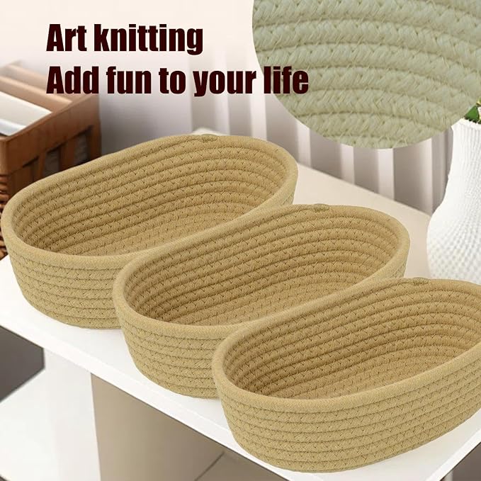 Dog Toy Basket - Handmade Storage Organizer | Dog toy basket with handmade woven design, decorative storage organizer for pet supplies, spacious capacity