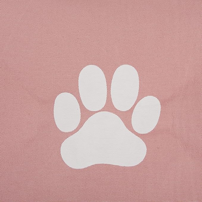 Bone Dry Pet Storage Collection Collapsible Bin, Rose, Medium Rectangle