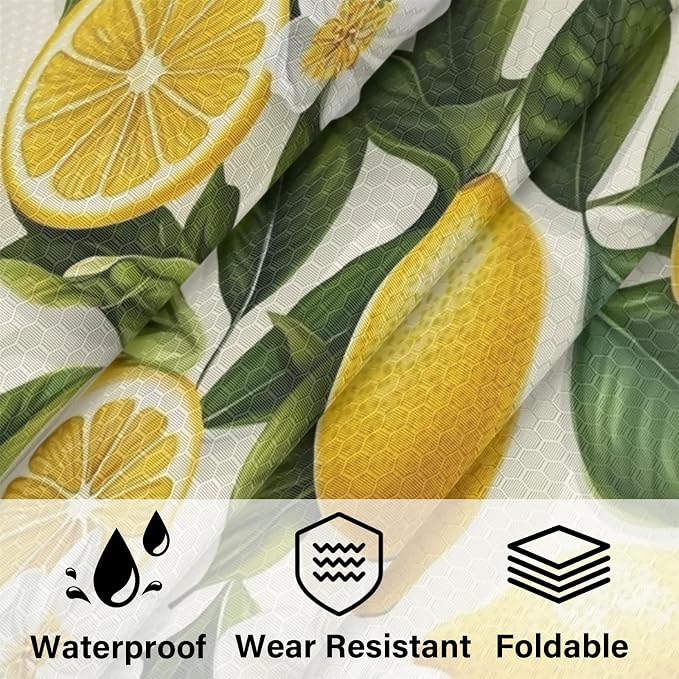 Lemon 6 Set Compression Packing Cubes Fruits Leaves Expandable Packing Organizer for Travel Accessories Luggage Suitcase Bag