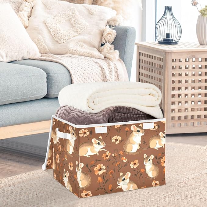 Beauty animal Terracotta Storage Boxes Box Storage Container Lidded for Pack Room