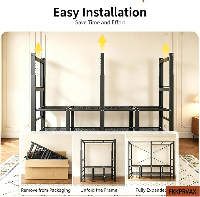 47.2in Heavy Duty Portable Closet with Dark Gray Cover | Foldable Covered Clothes Rack for Hanging Armoire Wardrobe Closet System Freestanding Coat Storage Garment Racks