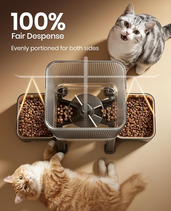 oneisall 7L 5G Feeder & 3.5l 2.4G Cat Feeder