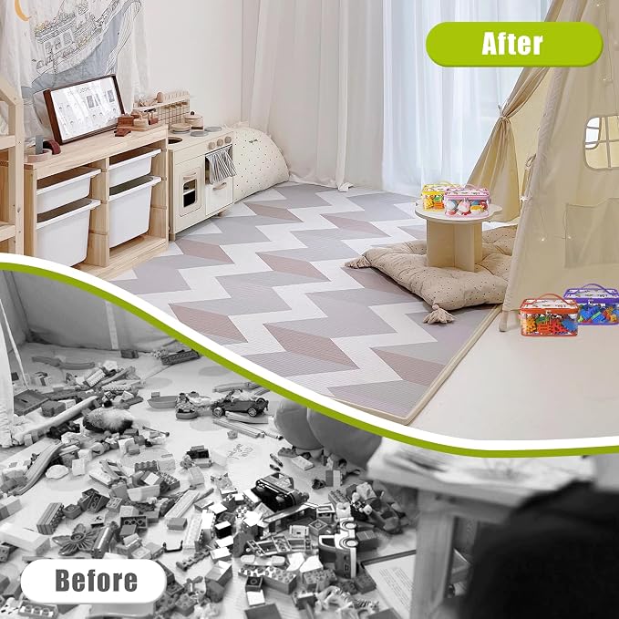 8 Pack Large Clear Toy Storage Bags with Labels, Handles, Zippers XL | Large Capacity, Transparent PVC, Waterproof Dustproof, Space-saving, Portability for Building Blocks, Puzzle, Dolls, Travel