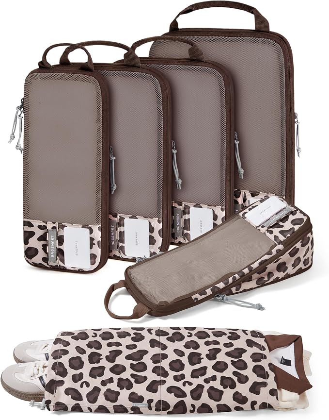BAGSMART Compression Packing Cubes for Travel Essentials | 14 Set /6 Set /4 Set/2 Set, Lightweight, Durable