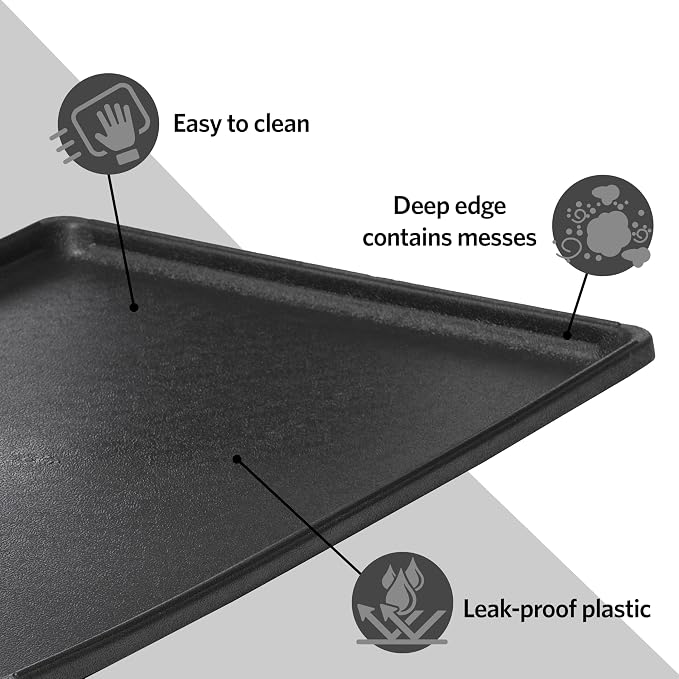 MidWest 30-Inch Replacement Pan, 29.06 x 18.51 x 1 Inches