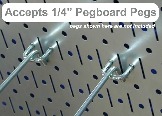 Wall Control Pegboard Organizer 4 ft. Metal Pegboard Standard Tool Storage Kit with Yellow Toolboard and Red Accessories