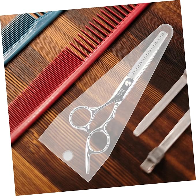 Pet Grooming Scissor Hair Trimmer Storage 6pcs Portable PVC Organizer Leakproof Closure Easy Travel Kit
