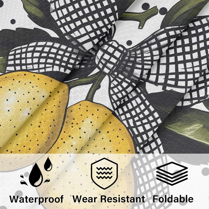 Lemon 6 Set Compression Packing Cubes Cute Fruit Expandable Packing Organizer for Travel Accessories Luggage Suitcase Bag