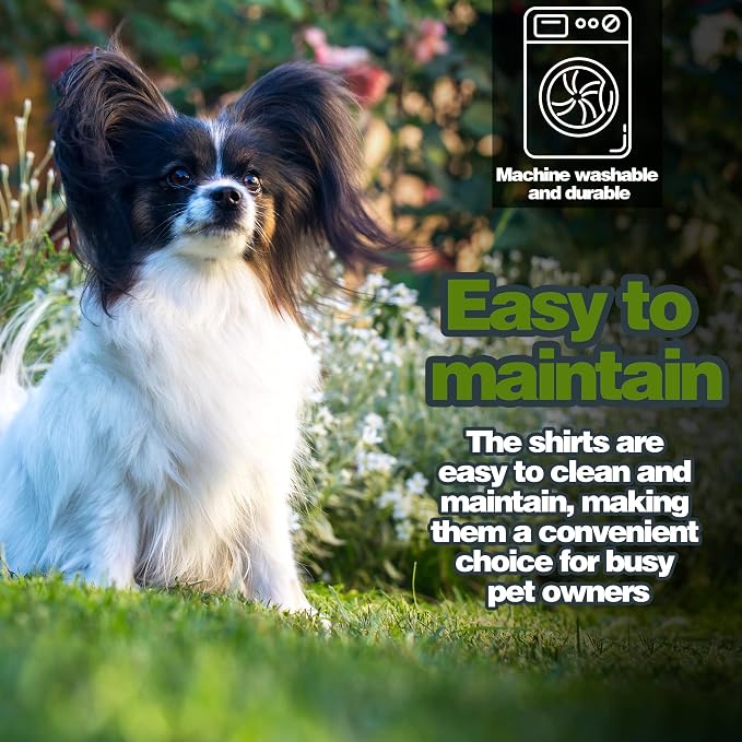 Expressive Pet Vest: 4PCS Sleeveless Dog Shirt with 'I Love My Daddy' Slogan, Ideal for Chihuahuas, Poodles, Yorkies, and More - Adorable Design, Ultimate Comfort, Easy Maintenance! Medium