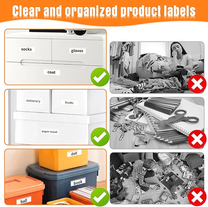 Meetory 100 Pcs Self Adhesive Label Holders Shelf Tag with Blank Index Cards; 4.3" x 1.2" Labels for Storage Bins Index Card Pockets for Supermarket Bookshelf Mailbox Business Kitchen