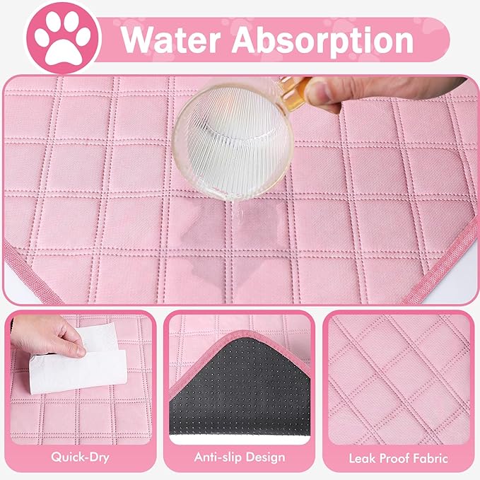 Siedihit Dog Cat Pet Playpen Tent Crate Cage with Washable Pad, Medium Pink | Breathable double-layer mesh Wide applicability Recovery After Surgery Portable Easy to Set up lightweight Recovering Pets