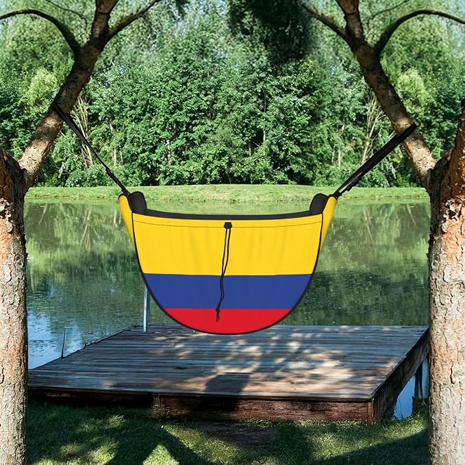 Flag of Colombia Car Seat Organizer-Backseat Storage Bag for Travel | Waterproof Durable. Holds Snacks Gear Essentials. Fits Most Cars.