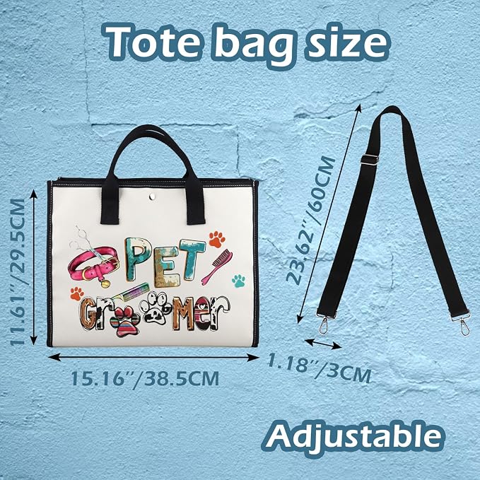 XYANFA Dog Groomer Tote Bag - Dog & Pet Grooming Kit - Salon Gift