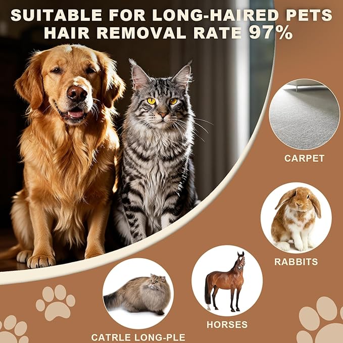 Medium single-sided Handmade Wooden Dog & Cat Comb - Natural Deshedding Brush, Gentle Dematting Rake for Undercoat, Effective Grooming Tool for Long & Short Haired Pets