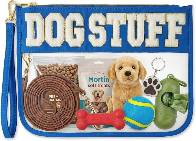 Dog Mom Gifts for Women Travel Bag Stuff Carrier Gifts Bag for Dog Lovers Food Storage Pouch Organizer Bag
