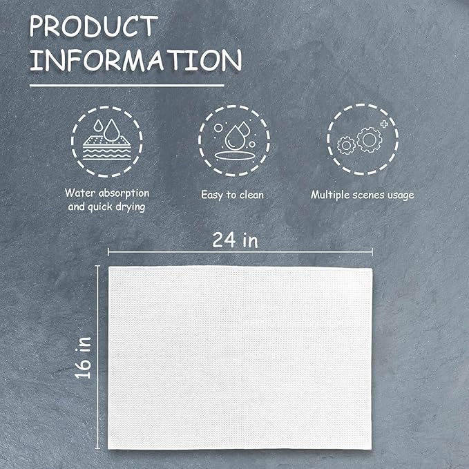 Funny Boxer Dog Kitchen Towels and Dishcloths, Boxer Dog Gifts for Women, Gifts for Pet Lovers Drying Cloth Hand Towels for Bathroom Kitchen Decor, 16x24 Inches