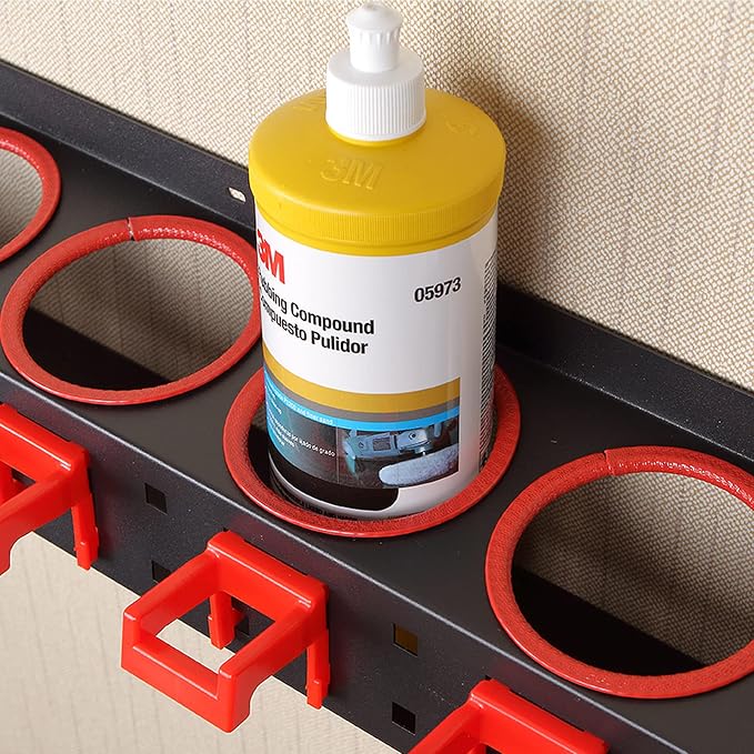 Spray Bottle Storage Rack Hanging Rail Car Beauty Shop Accessory Display Auto Cleaning Detailing Tools Hanger Bottle Organizer