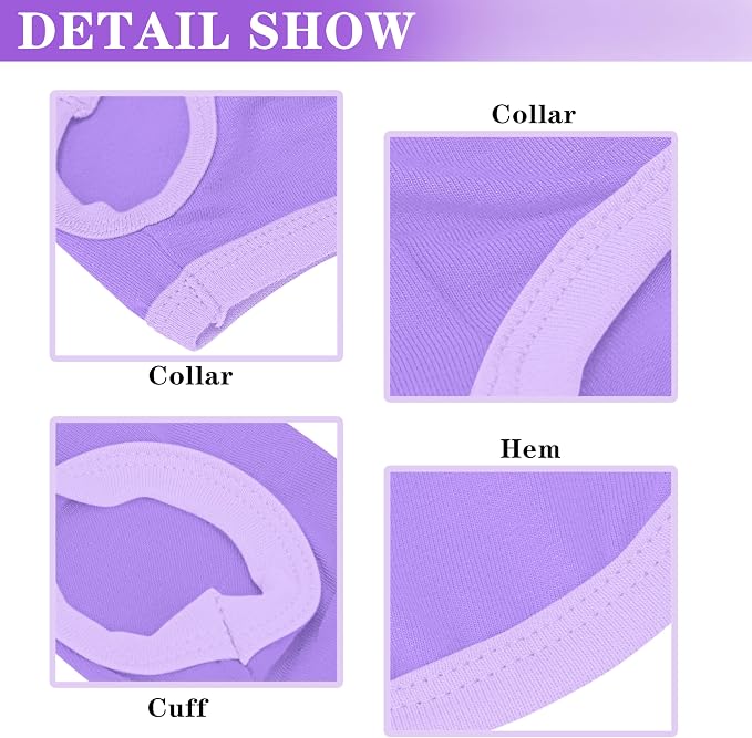 Cotton Dog Shirt with 'Little Miss Adorable' Corgi Head Print, Soft & Breathable Pet Apparel for Small, Medium, and Large Dogs, All-Season Sleeveless Vest, Cute and Comfortable Dog Outfit.Purple XL