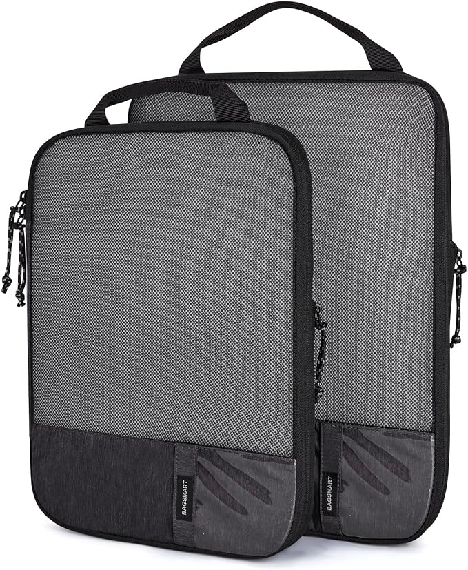 BAGSMART Compression Packing Cubes for Travel Essentials | 14 Set /6 Set /4 Set/2 Set, Lightweight, Durable
