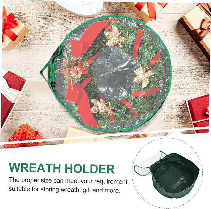 1pc Garland Storage Bag Window Storage Holder for Wreaths Holiday Decoration for and Wedding Supplies