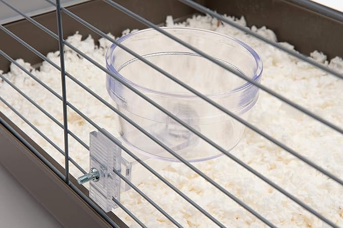 Lixit Critter Bright cages bowls in Assorted Colors for Rabbits, Ferrets, Dogs, Guinea pigs and other pets. (20 Ounce)