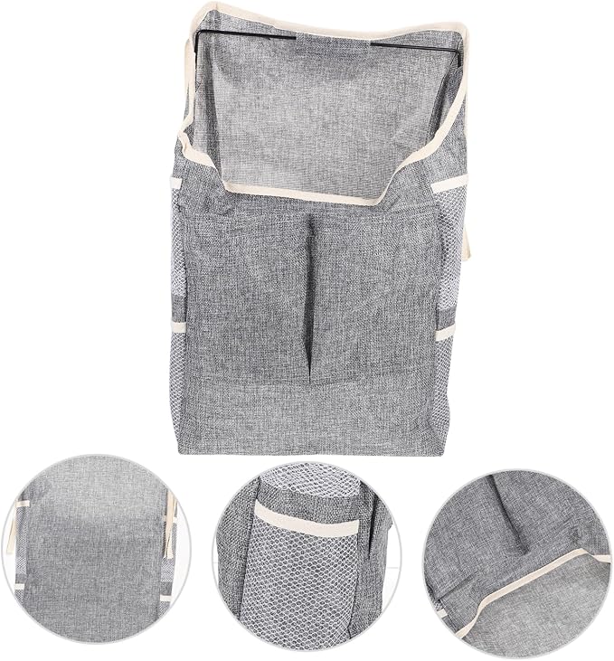 Happyyami PET Storage Bag for Toys and Accessories Hanging Food Pouch Organizer Sturdy Waterproof Container for Dogs and Cats for Home or Travel