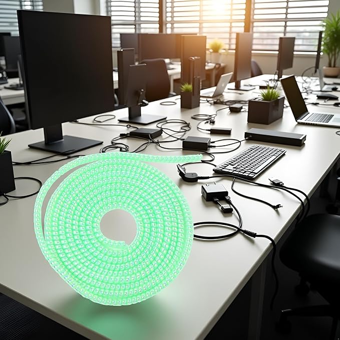 Spiral Cable Protector,Chargers Data Cable Protect Sleeve,Headphone Cable Saver for Phone Earphone USB Data Cableor for Prevent Pets from Biting The Cable Sleeves Cord Management (Laser Green)