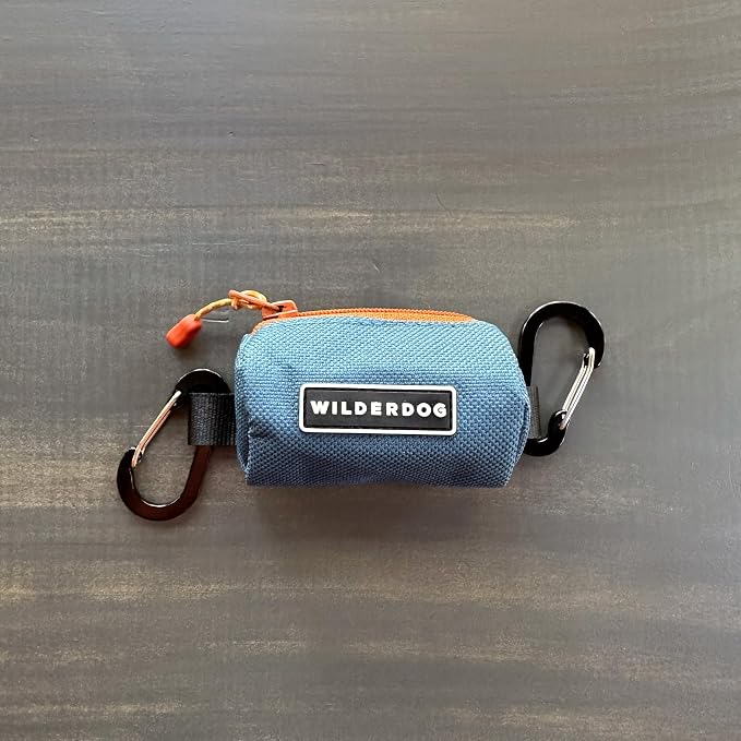 Wilderdog Dog Poop Bag Holder - Pacific Blue