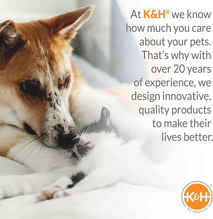 K&H Outdoor Elevated Dog Bed, Cooling Raised Dog Bed, Camo, Medium 32x25in | Pet Cot for Medium & Large Pets, Breathable Mesh Center Hammock Design, Indoor/Outdoor Washable Cover, 32x25in