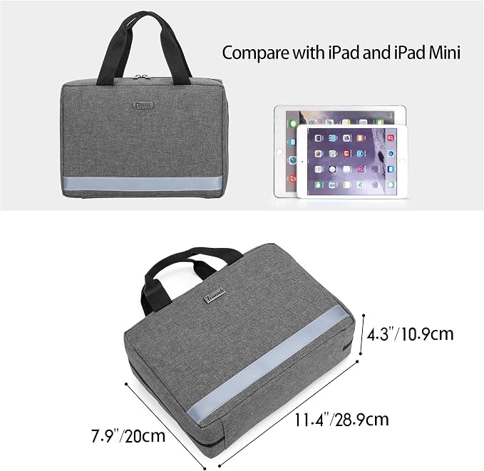 Trunab Small First Aid Kit Bag Empty Portable Emergency Kits Trauma Bag | Medical Pouch Ideal for Car, Home, Camping and Hiking,Bag Only