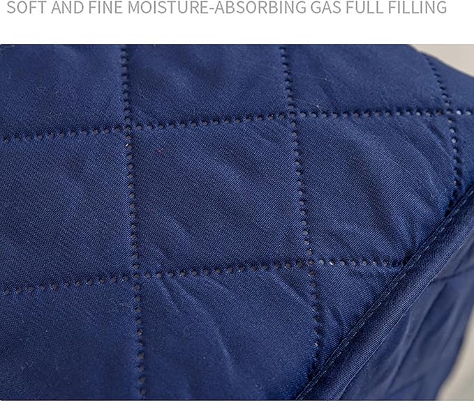 Modern Couch Arm Covers Universal Arm Rest Covers for Sofa Thickened Arm Chair Covers Set of 2 with Pockets Waterproof and Ant-Slip Armrest Organizer(Burgundy)