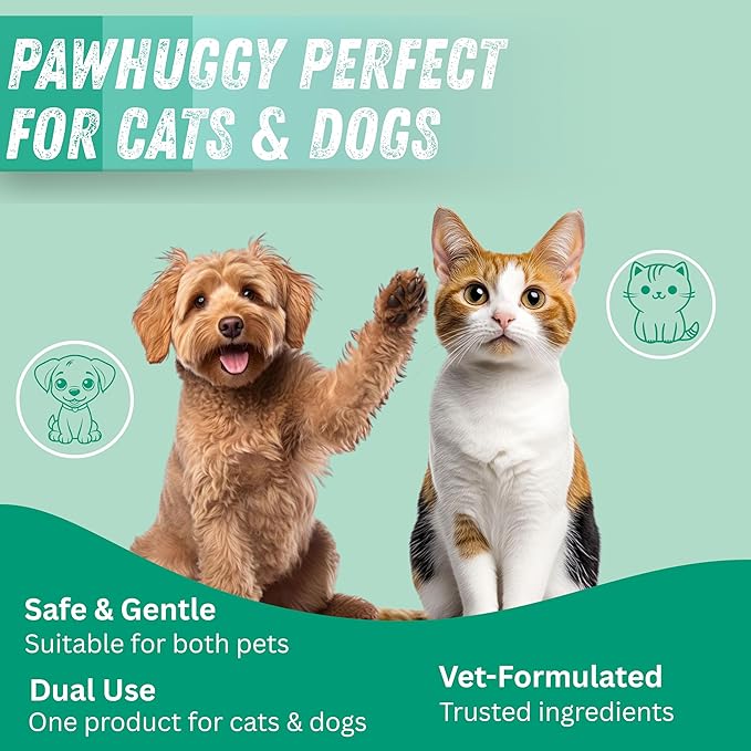 Dog Ear Cleaner – Dog Ear Wipes 100 Count – Ear Wipes for Dogs & Cats – Cat Ear Cleaner Finger Wipes – Pet Ear Wipes to Remove Wax & Relieve Itching – Coconut Scent